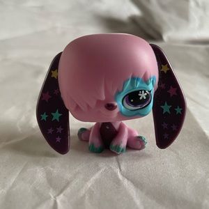 Littlest Pet Shop Purple Rockstar Dog